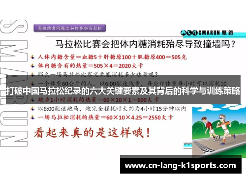 打破中国马拉松纪录的六大关键要素及其背后的科学与训练策略
